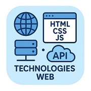 Illustration Technologies des Applications Web (HTTP, REST, Django, FastAPI, React)
